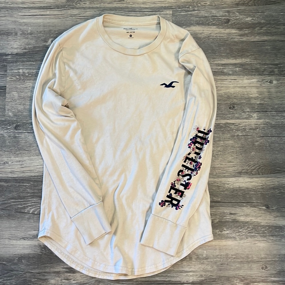 Hollister XS young mens long sleeve graphic